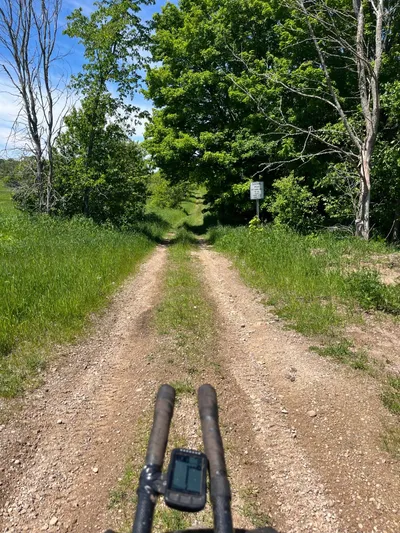 Route photo at mile 43.2
