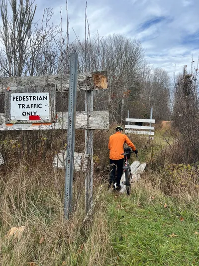 Route photo at mile 40.2