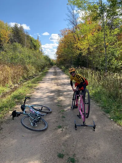 Route photo at mile 28