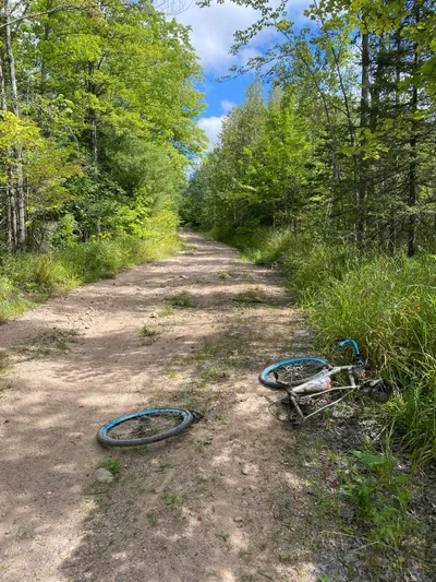 Route photo at mile 63.8