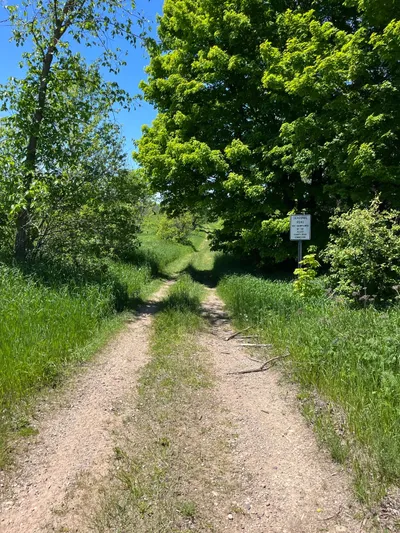 Route photo at mile 43.4