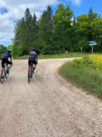 Route photo at mile 34.3