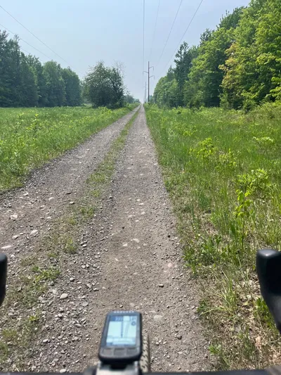 Route photo at mile 46.9