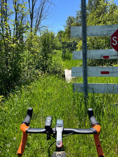 Route photo at mile 40.1
