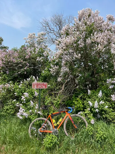 Route photo at mile 43.3