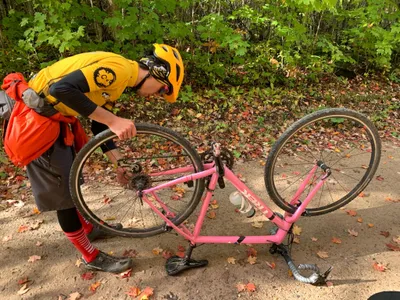 Route photo at mile 26.9