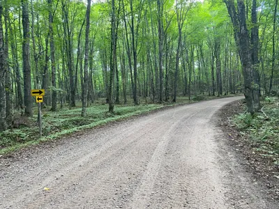 Route photo at mile 32.2